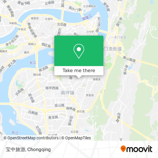 宝中旅游 map