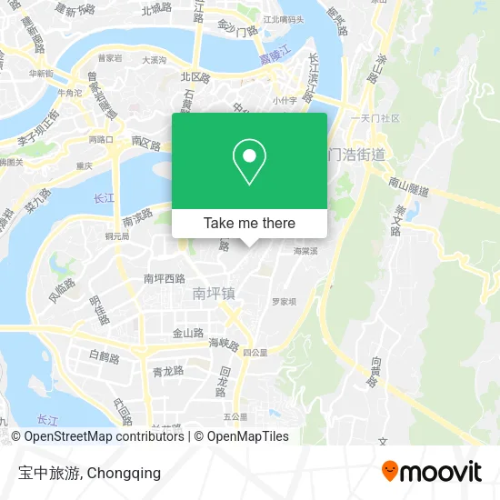 宝中旅游 map
