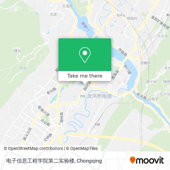 电子信息工程学院第二实验楼 map