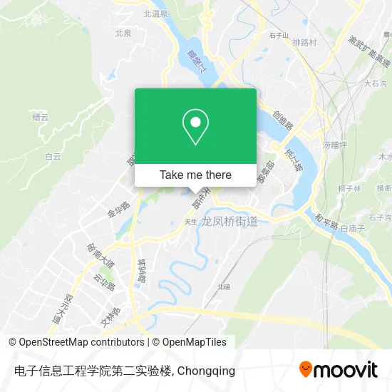 电子信息工程学院第二实验楼 map