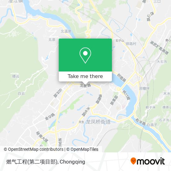 燃气工程(第二项目部) map