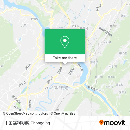 中国福利彩票 map
