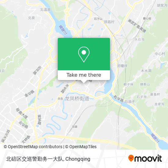 北碚区交巡警勤务一大队 map