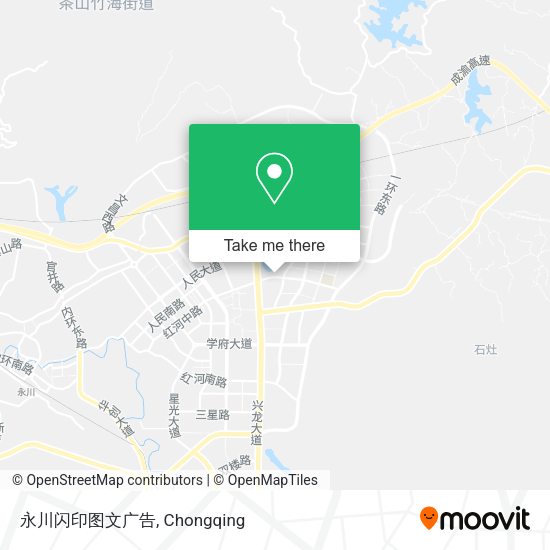 永川闪印图文广告 map