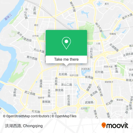 洪湖西路 map