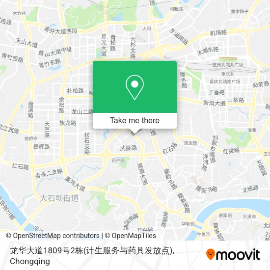 龙华大道1809号2栋(计生服务与药具发放点) map
