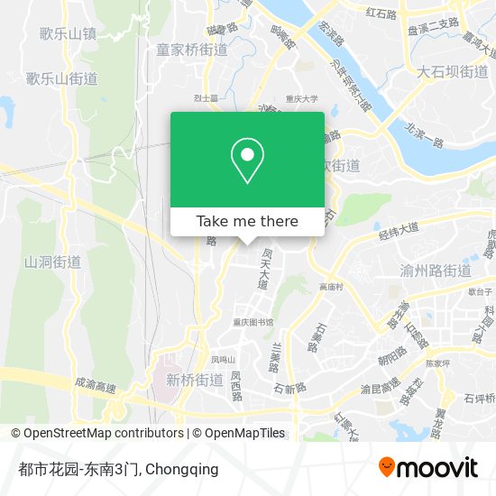 都市花园-东南3门 map