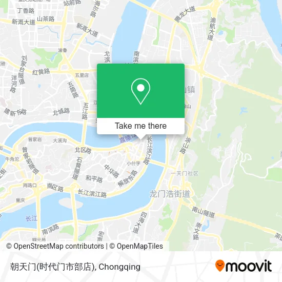 朝天门(时代门市部店) map