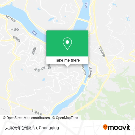 大源宾馆(涪陵店) map