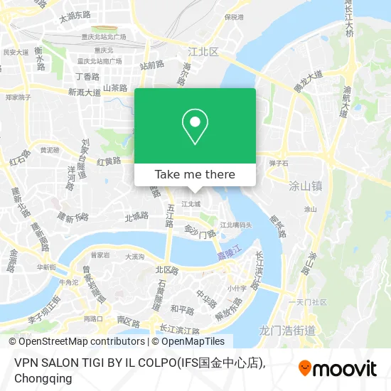 VPN SALON TIGI BY IL COLPO(IFS国金中心店) map