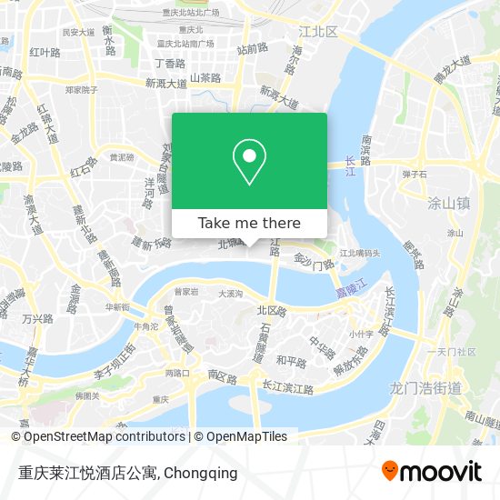 重庆莱江悦酒店公寓 map