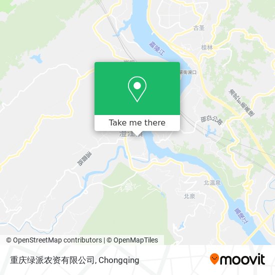 重庆绿派农资有限公司 map