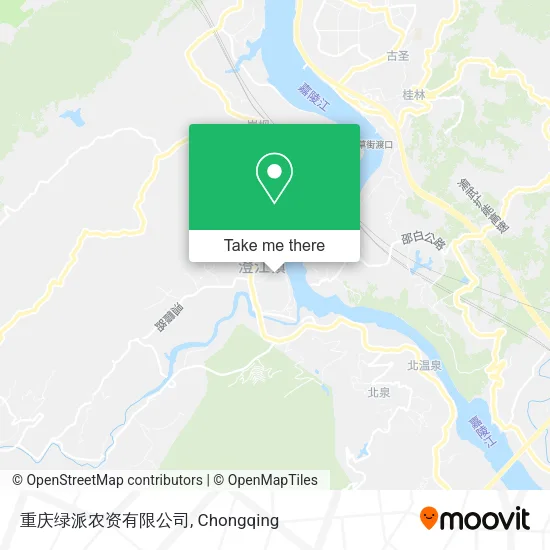 重庆绿派农资有限公司 map