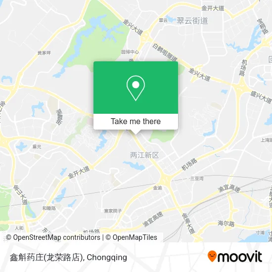鑫斛药庄(龙荣路店) map
