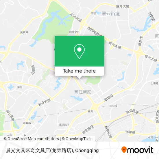 晨光文具米奇文具店(龙荣路店) map