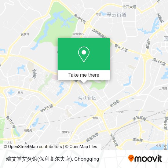 端艾堂艾灸馆(保利高尔夫店) map