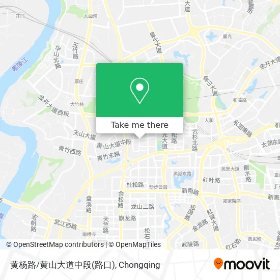 黄杨路/黄山大道中段(路口) map