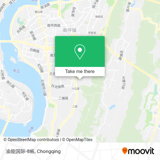 渝能国际-8栋 map