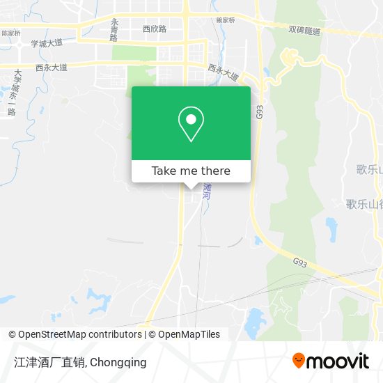 江津酒厂直销 map