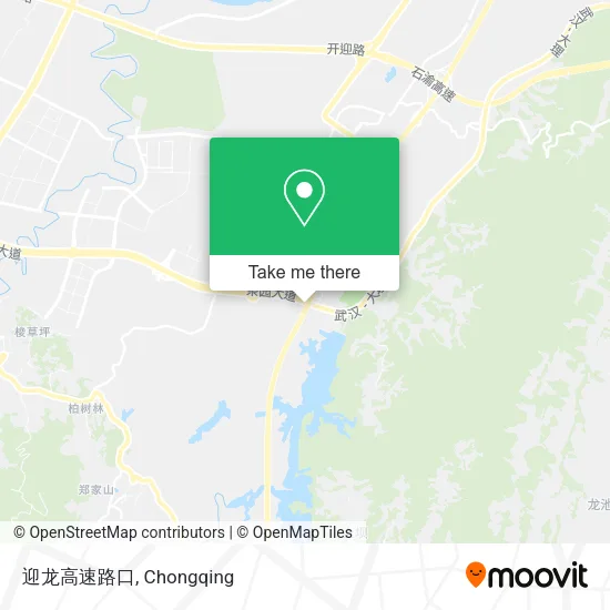迎龙高速路口 map