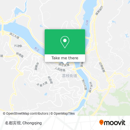 名都宾馆 map