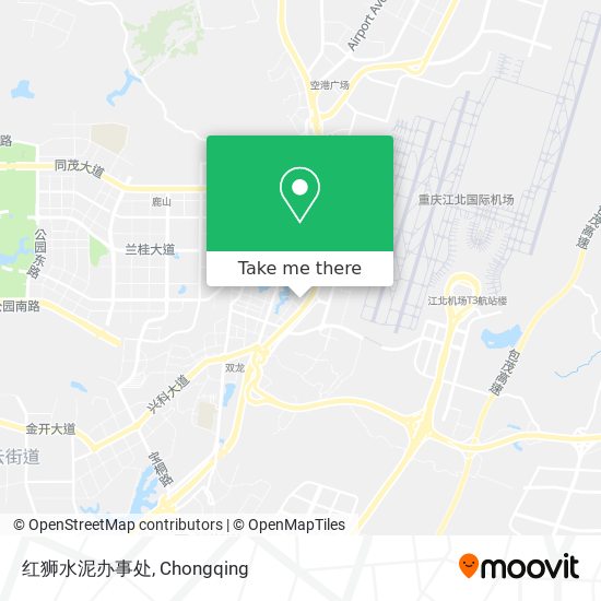 红狮水泥办事处 map
