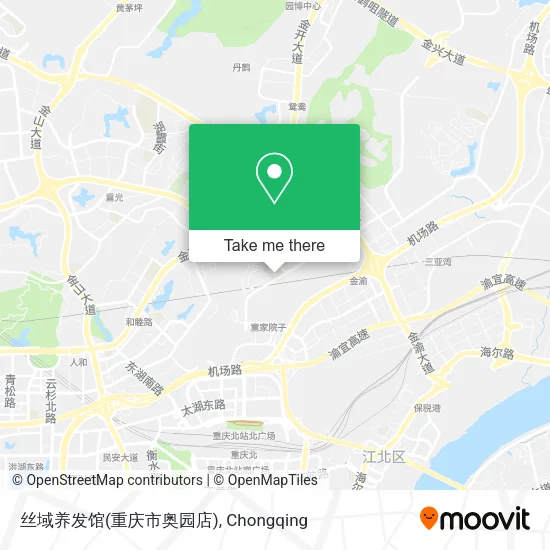 丝域养发馆(重庆市奥园店) map