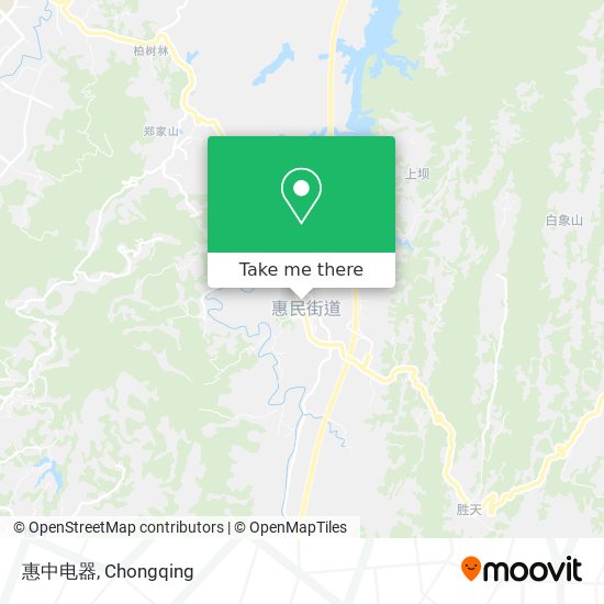 惠中电器 map