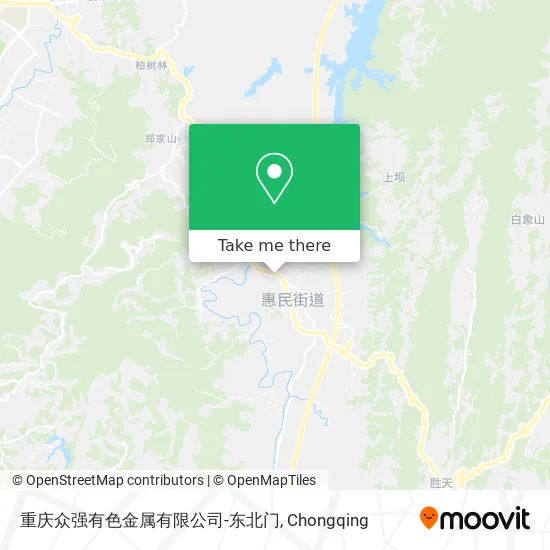 重庆众强有色金属有限公司-东北门 map