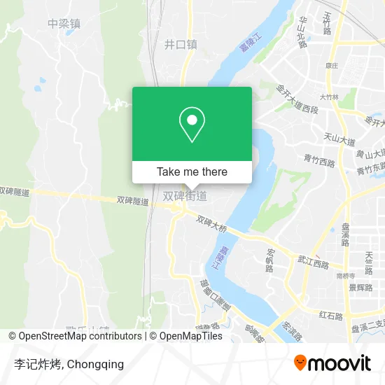 李记炸烤 map