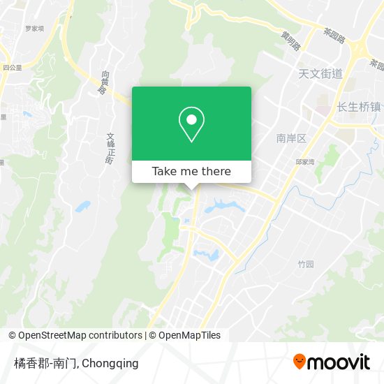 橘香郡-南门 map