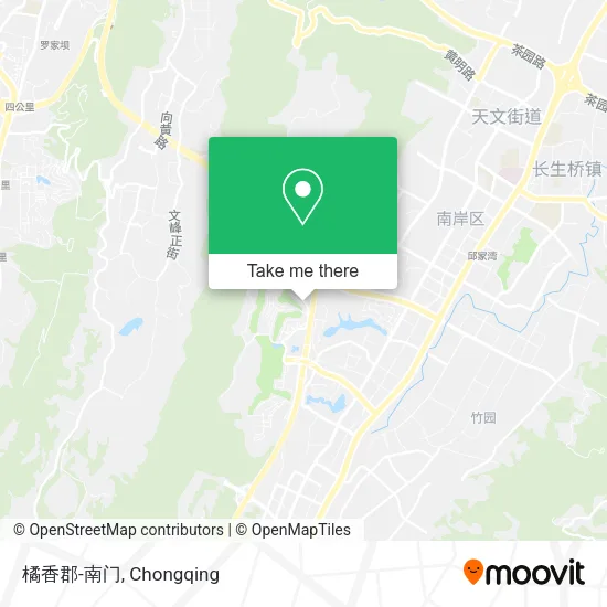 橘香郡-南门 map