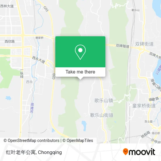 红叶老年公寓 map