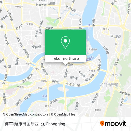 停车场(康田国际西北) map