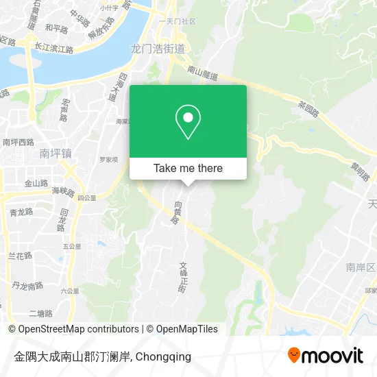 金隅大成南山郡汀澜岸 map