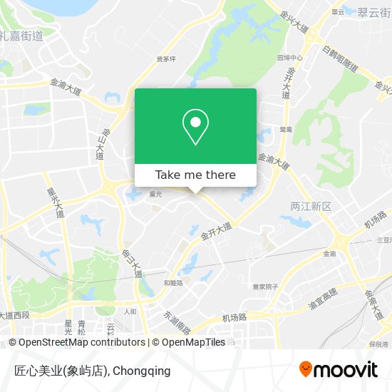 匠心美业(象屿店) map