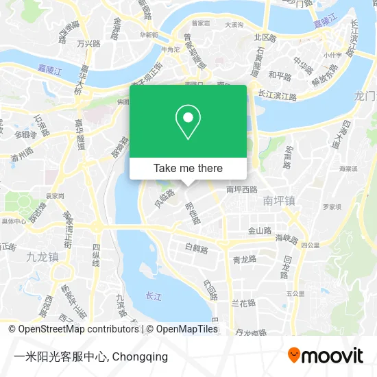 一米阳光客服中心 map