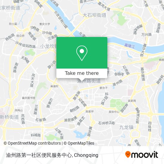 渝州路第一社区便民服务中心 map