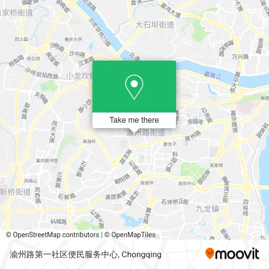 渝州路第一社区便民服务中心 map