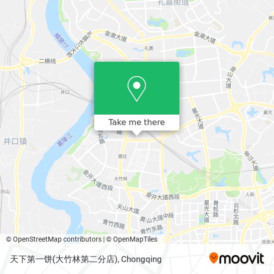 天下第一饼(大竹林第二分店) map