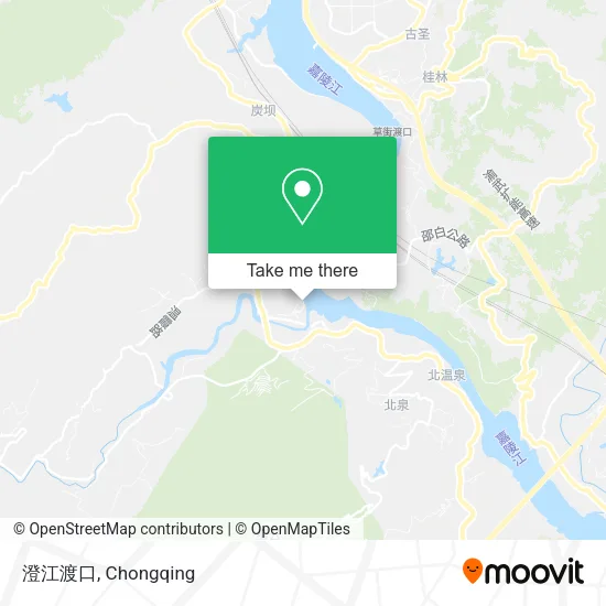 澄江渡口 map