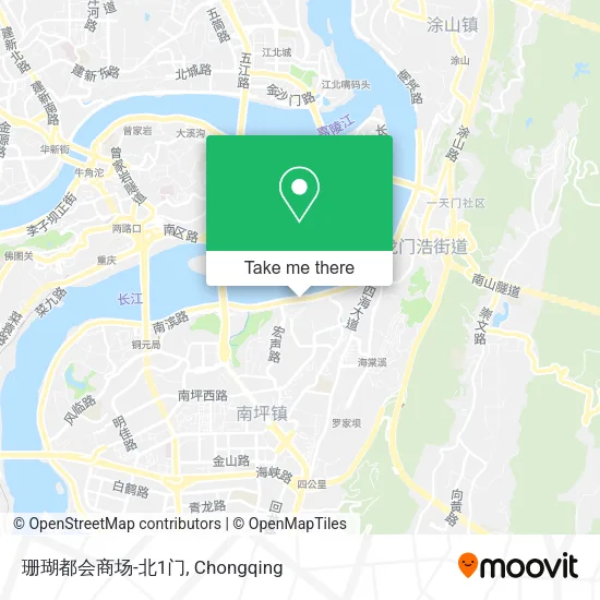 珊瑚都会商场-北1门 map