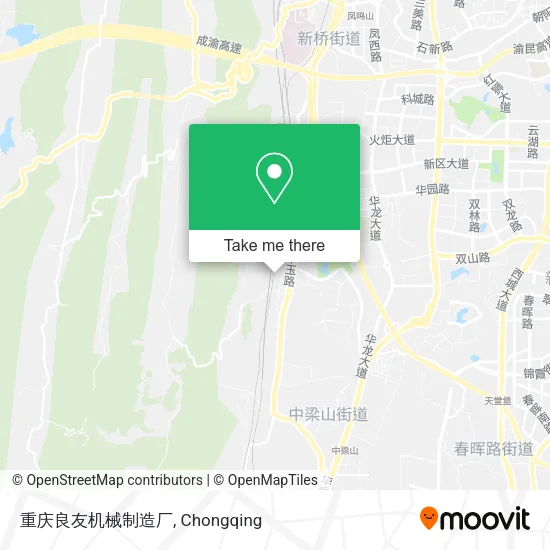 重庆良友机械制造厂 map