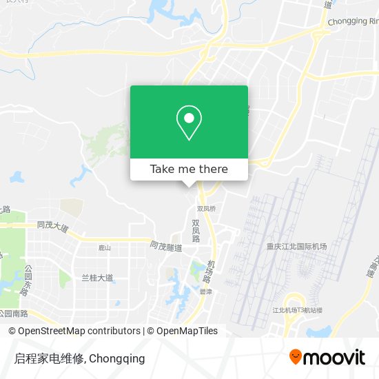 启程家电维修 map
