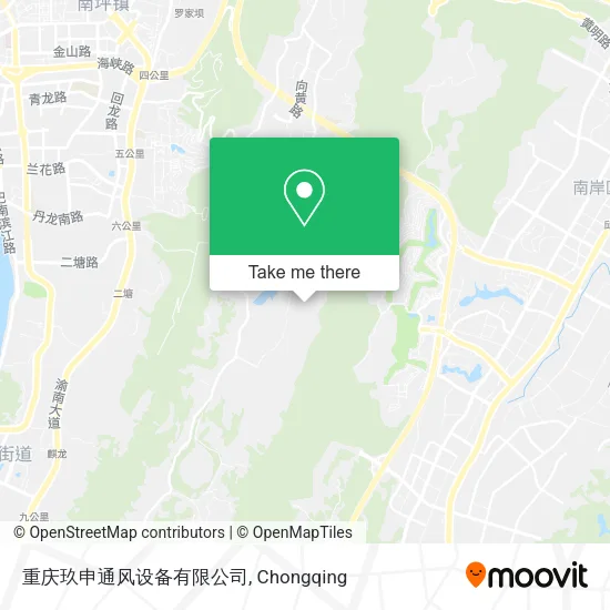 重庆玖申通风设备有限公司 map