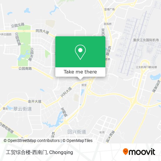 工贸综合楼-西南门 map