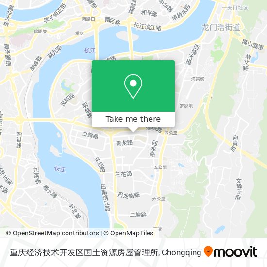 重庆经济技术开发区国土资源房屋管理所 map