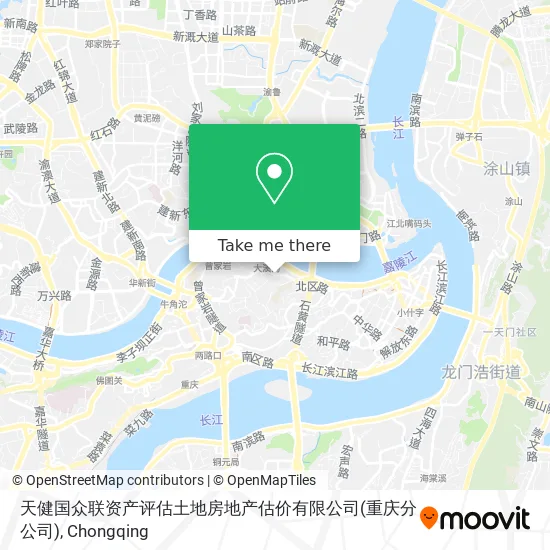 天健国众联资产评估土地房地产估价有限公司(重庆分公司) map