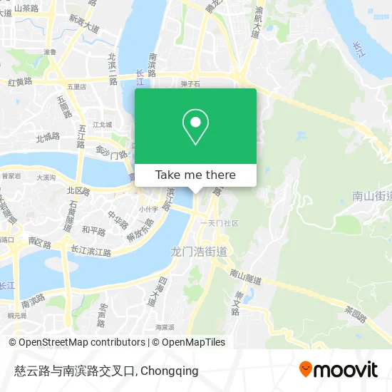 慈云路与南滨路交叉口 map