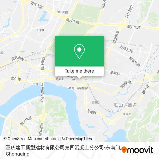 重庆建工新型建材有限公司第四混凝土分公司-东南门 map